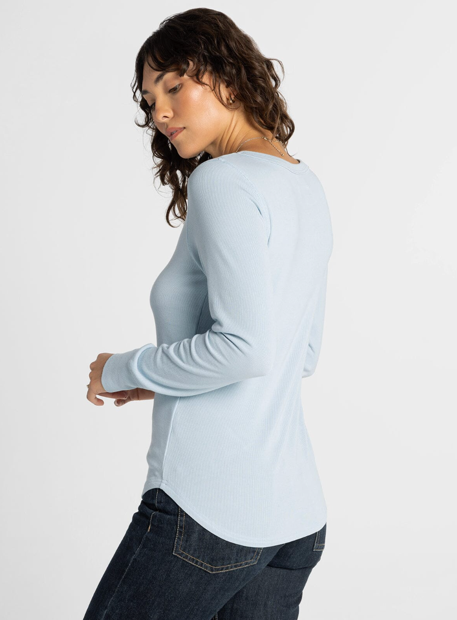 Thread & Supply : Stacey Top in Ash Blue