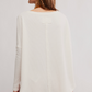 Free People: Latte Blues Thermal in Sugar Swizzle
