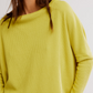 Free People: Latte Blues Thermal in Lime Cream