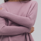 Free People: Latte Blues Thermal in Winter Tulip
