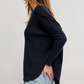 Free People: Latte Blues Thermal in Black