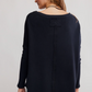 Free People: Latte Blues Thermal in Black