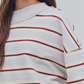 Free People: Palm Springs Pullover in Washed Blue Stripe