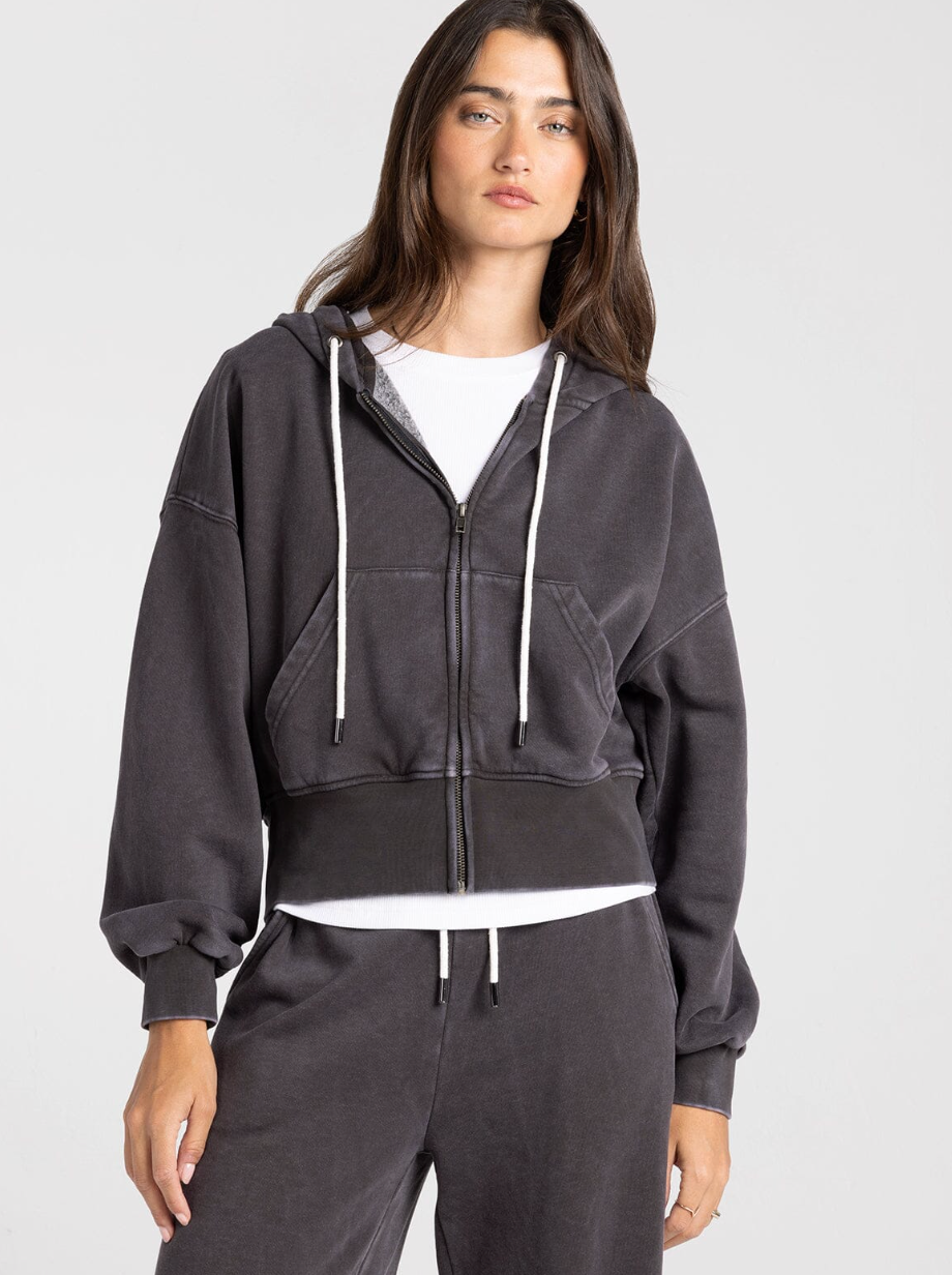 Thread & Supply: Ashford Hoodie in Espresso