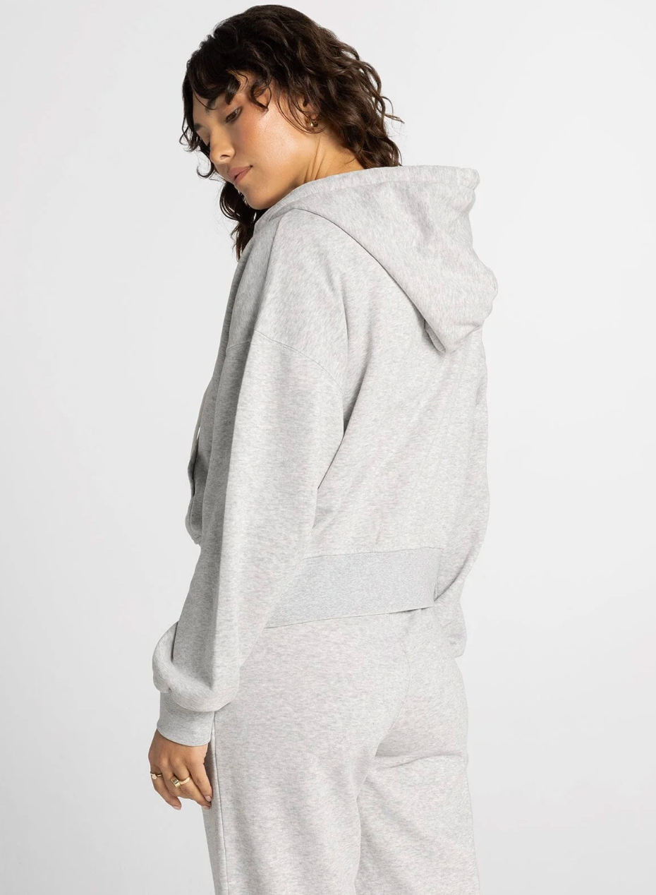 Thread & Supply: Ashford Hoodie in Heather Grey