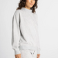 Thread & Supply: Ashford Mockneck in Heather Grey