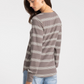 Thread & Supply : Stacey Top in Taupe Multi Stripe