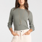 Thread & Supply : Stacey Top in Dusty Olive