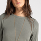 Thread & Supply : Stacey Top in Dusty Olive
