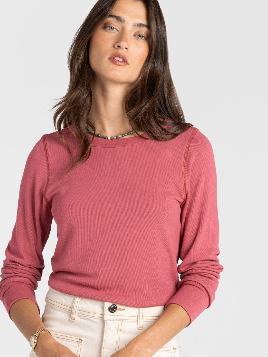 Thread & Supply : Stacey Top in Berry