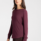 Thread & Supply : Stacey Top in Deep Plum