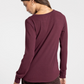 Thread & Supply : Stacey Top in Deep Plum