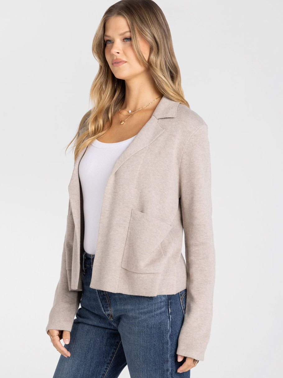 Thread & Supply: Naomi Jacket in Heather Taupe