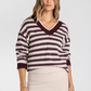 Thread & Supply: Hollis Sweater in Maroon Stripe