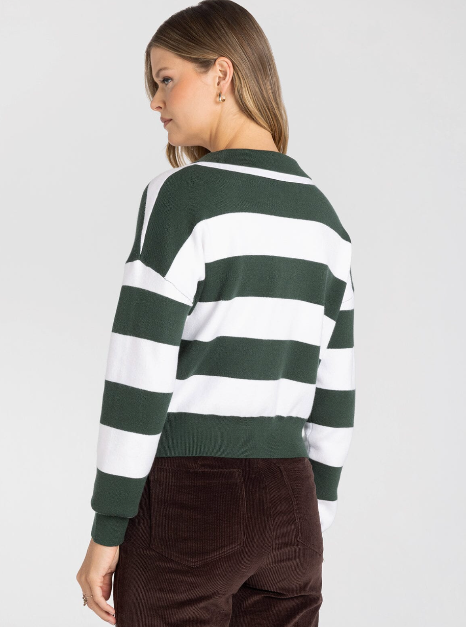 Thread & Supply: Normandy Sweater in Green