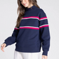 Thread & Supply: Off Duty Mock Neck Sweatshirt