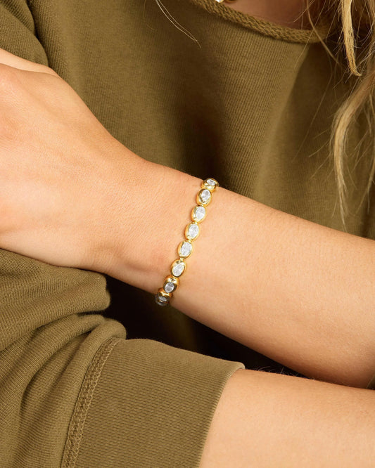 Melinda Maria: She's A Boss Tennis Bracelet