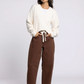 Thread & Supply: Anees Pants in Coffee
