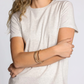 heather grey tee