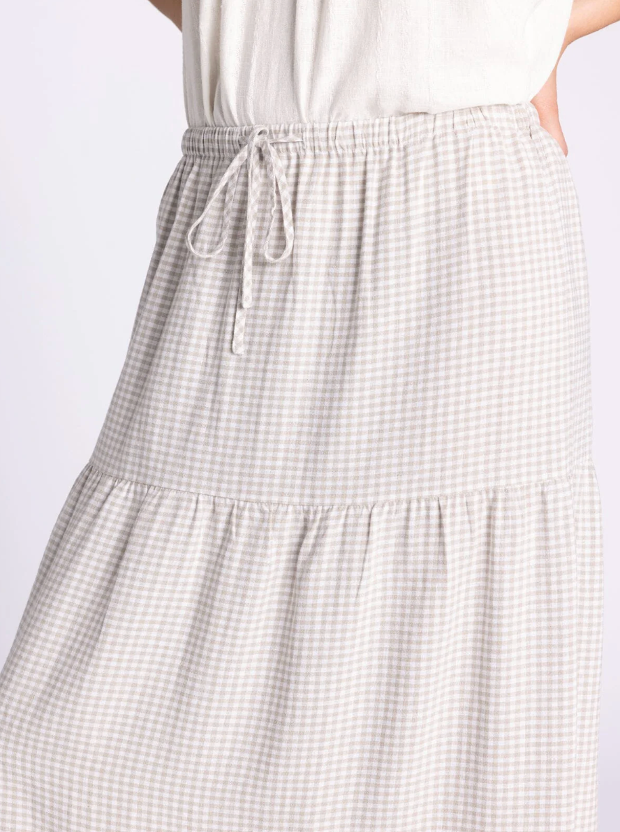 gingham skirt
