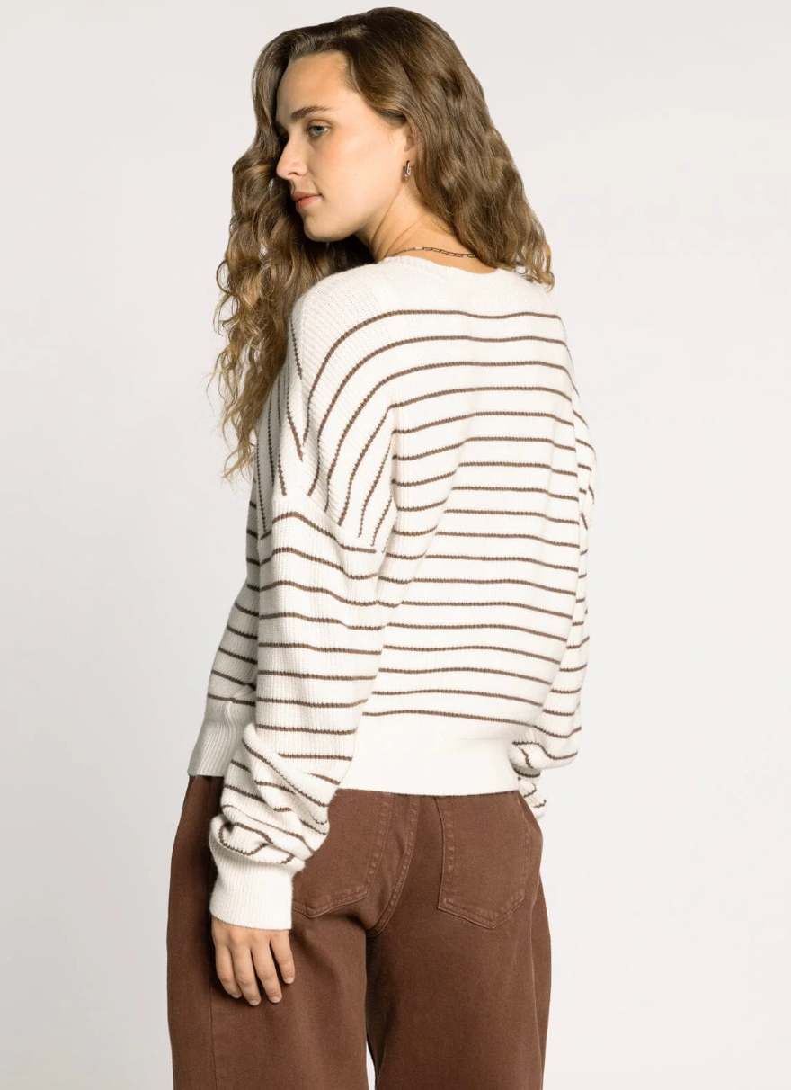 Thread & Supply: Ely Sweater in Brown