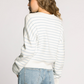 blue stripe sweater