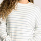 blue stripe sweater