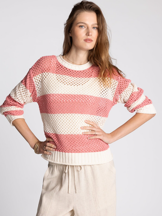 Thread & Supply: Floriana Sweater in Rose