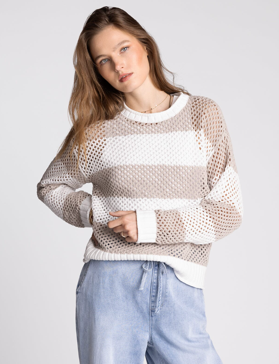 Thread & Supply: Floriana Sweater in Taupe