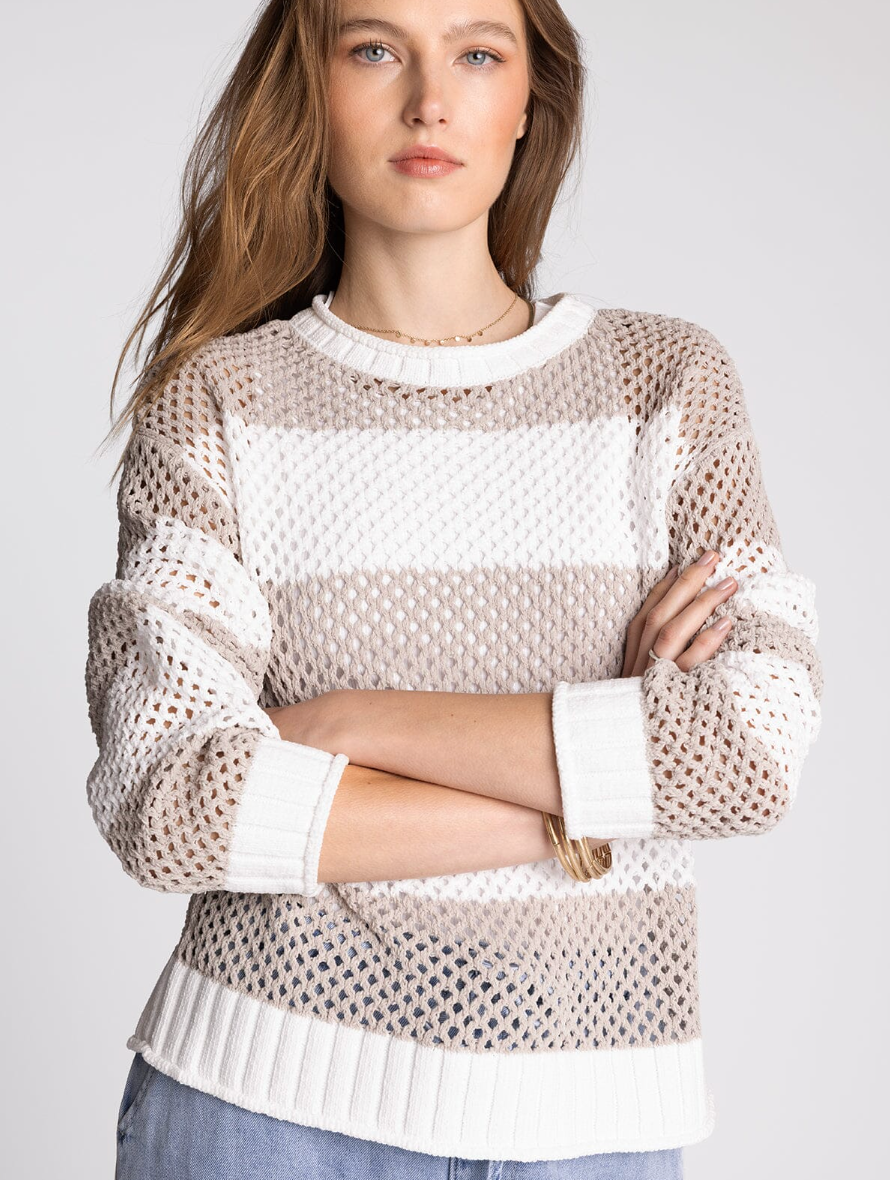 Thread & Supply: Floriana Sweater in Taupe