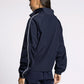 navy nylon zip jacket