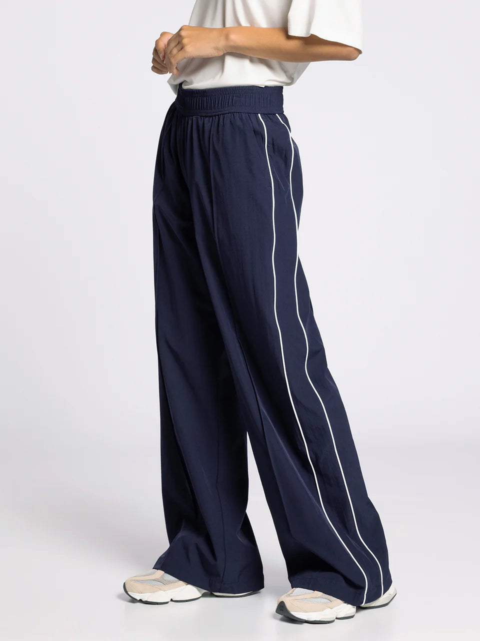 navy athletic pants