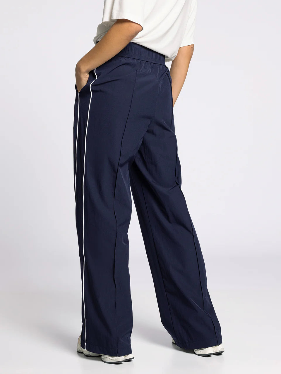 navy athletic pants