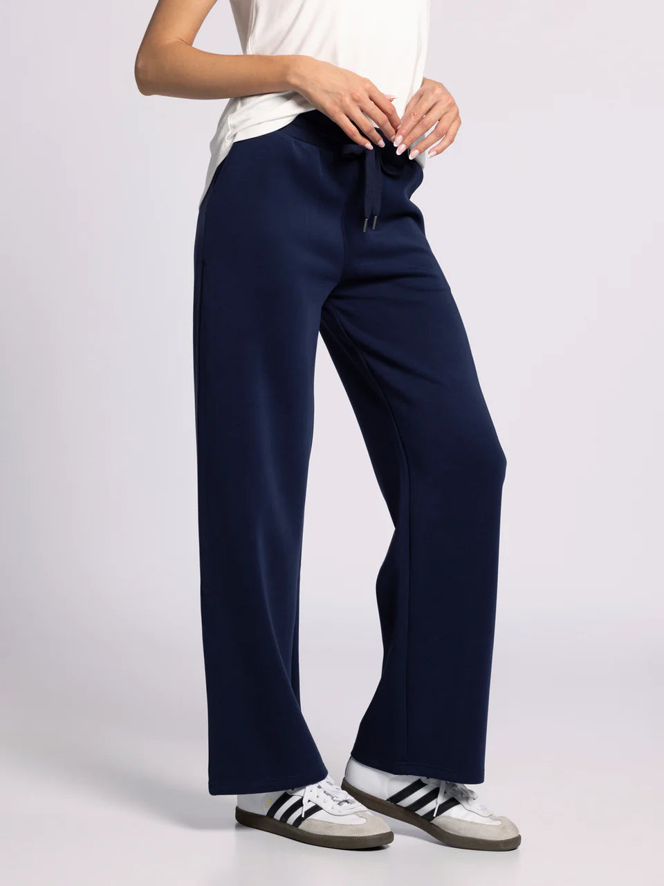 navy athletic pants