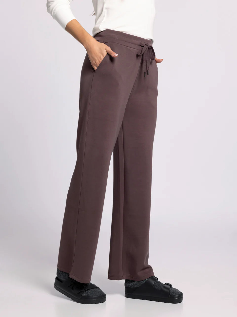 brown athletic pants