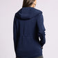 navy athletic zip jacket