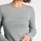 Thread & Supply: Louisa Top in Heather Grey