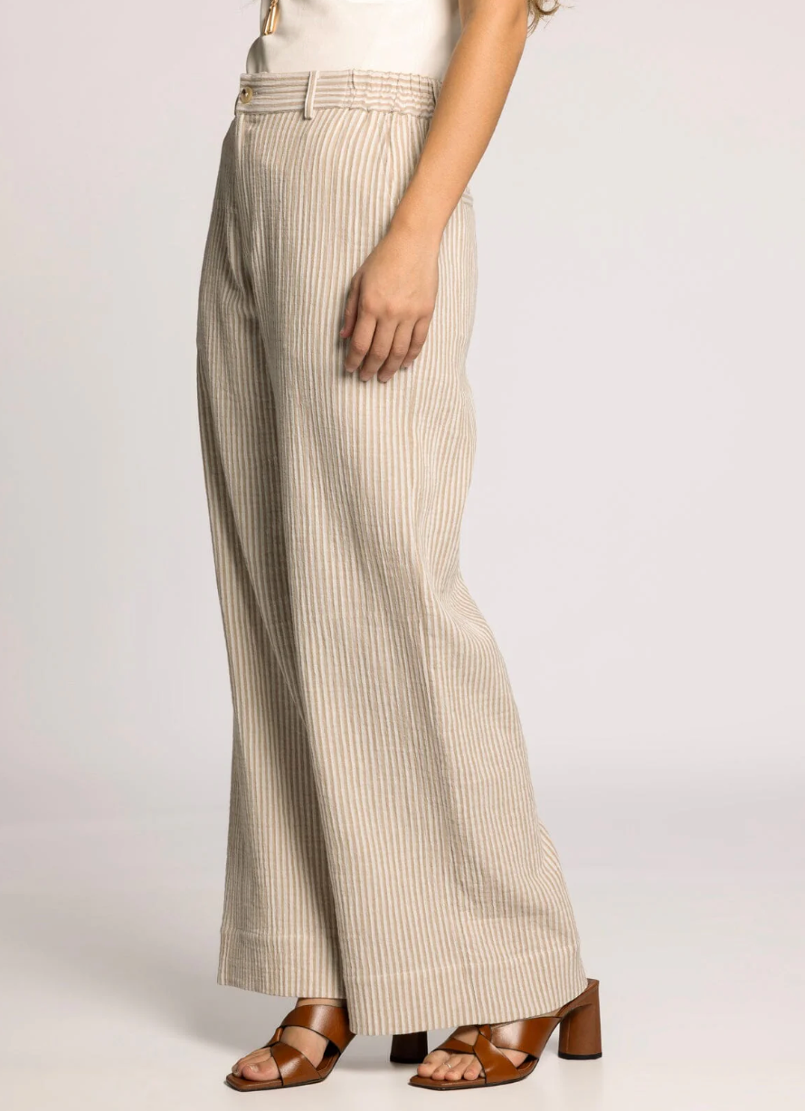 pinstripe cotton trouser