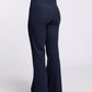 navy flare legging pants