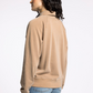 half button collared sweatshirt