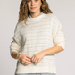 white open knit sweater