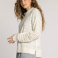 white open knit sweater
