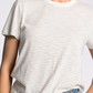 green stripe tee