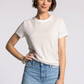 pink stripe tee