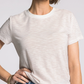 pink stripe tee
