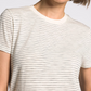 black stripe tee