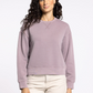 light purple crewneck sweatshirt