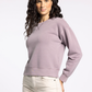 purple crewneck sweatshirt