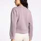 lavender crewneck sweatshirt