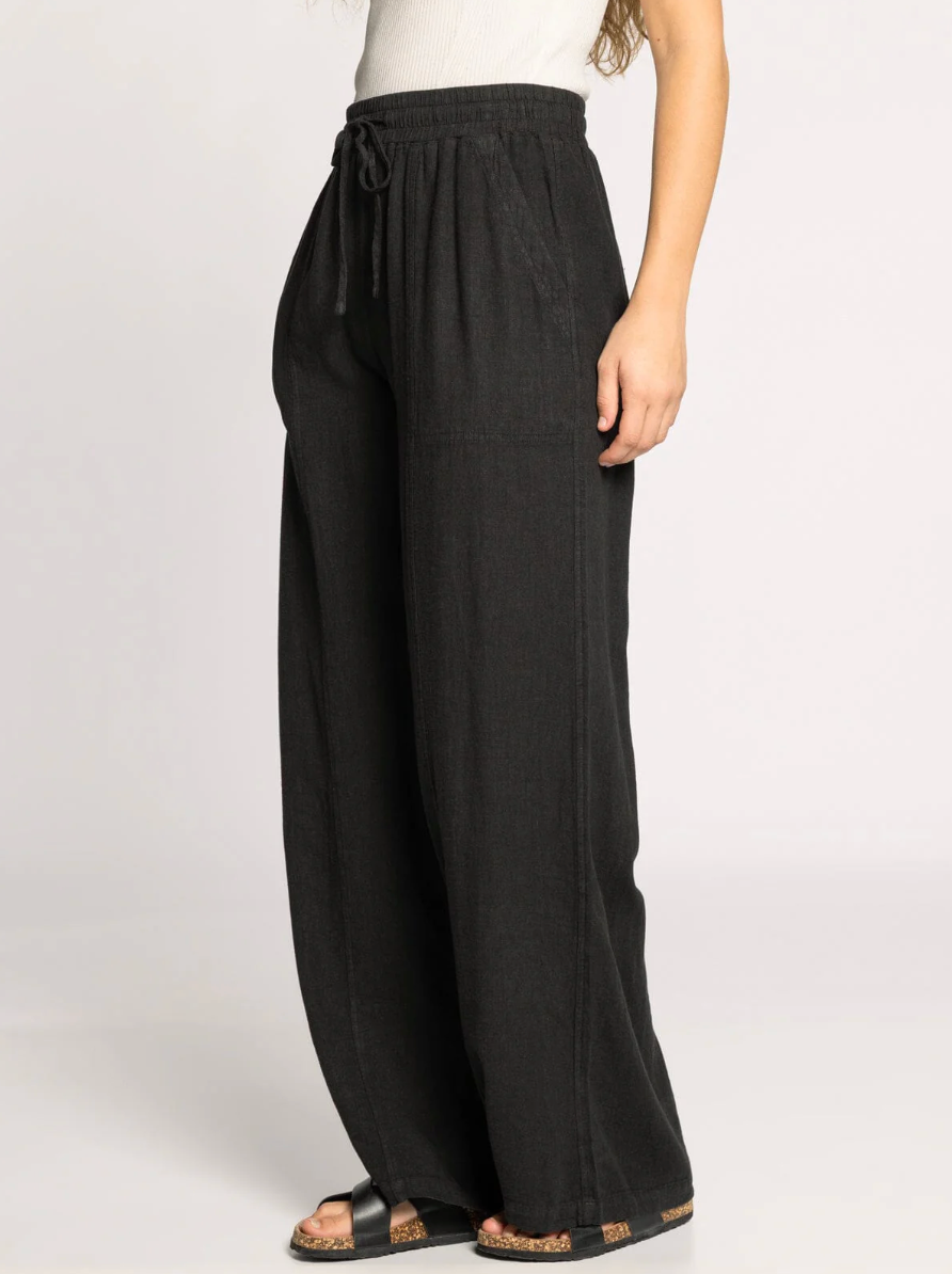 Thread & Supply: Solana Pants in Black Shaddow
